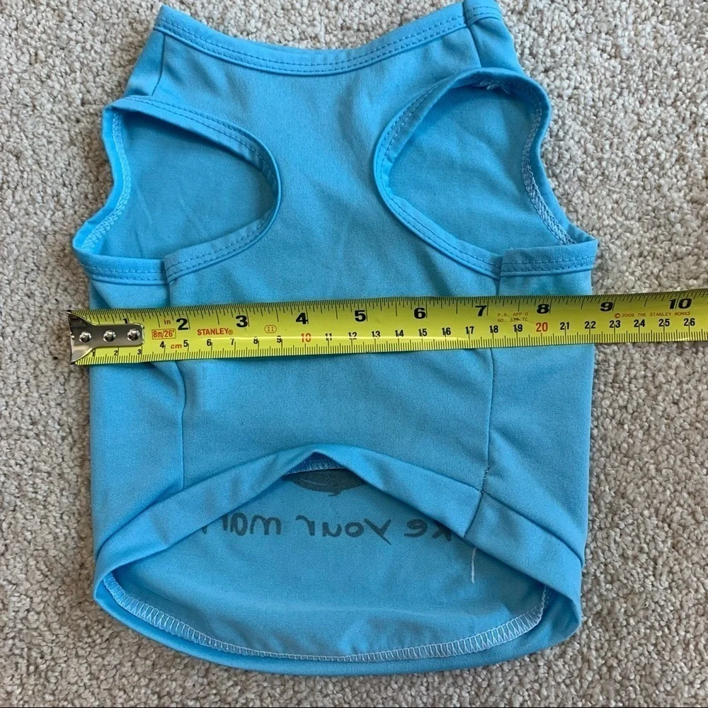 𝅺🛍3/$20 make your mark Blue paw print dog top size M